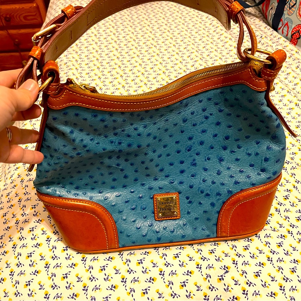 Turquoise Dooney and Bourke purse